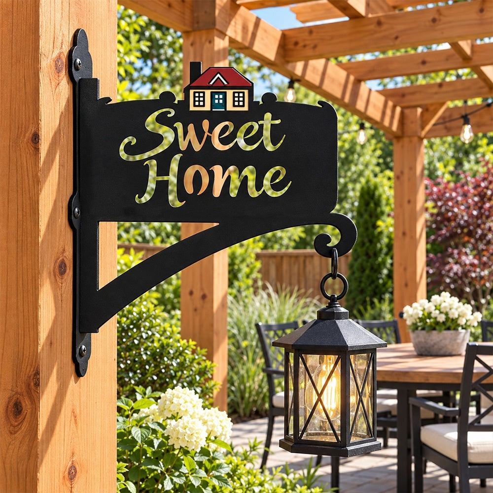 Hanging Basket Bracket – Sweet Home Sign