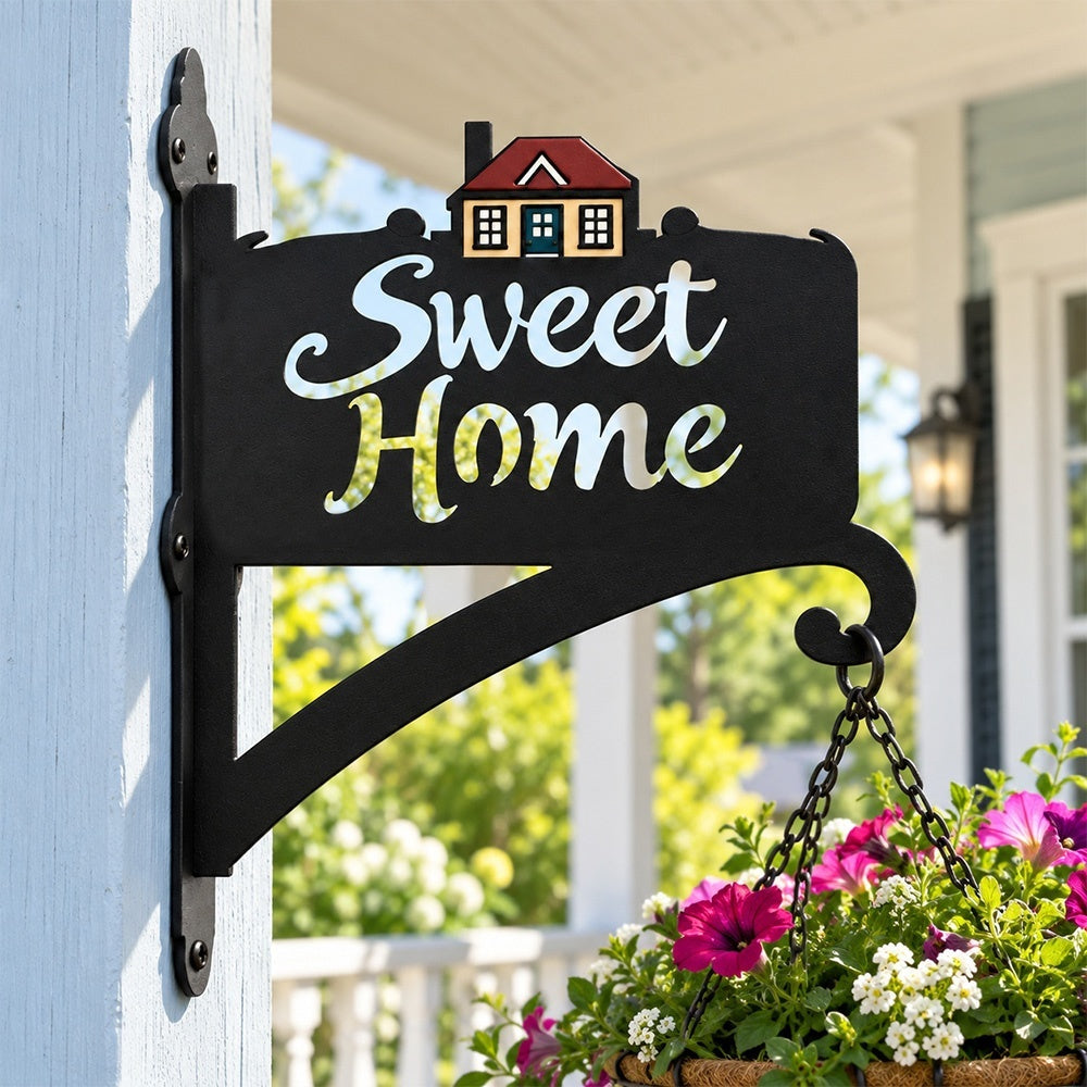 Hanging Basket Bracket – Sweet Home Sign