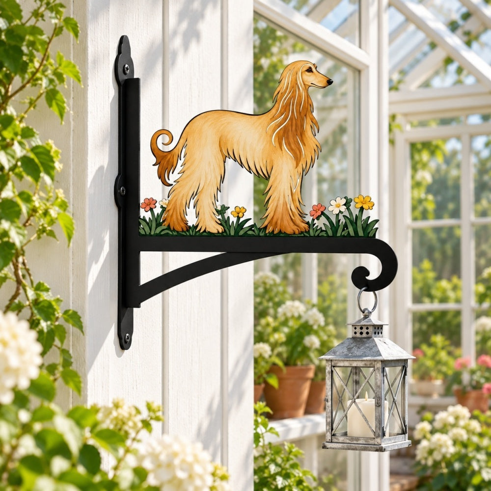 Hanging Basket Bracket – Elegant Afghan Hound