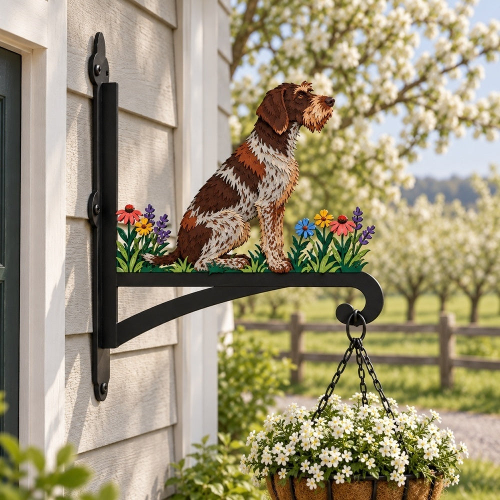 Hanging Basket Bracket – Wirehaired Dog