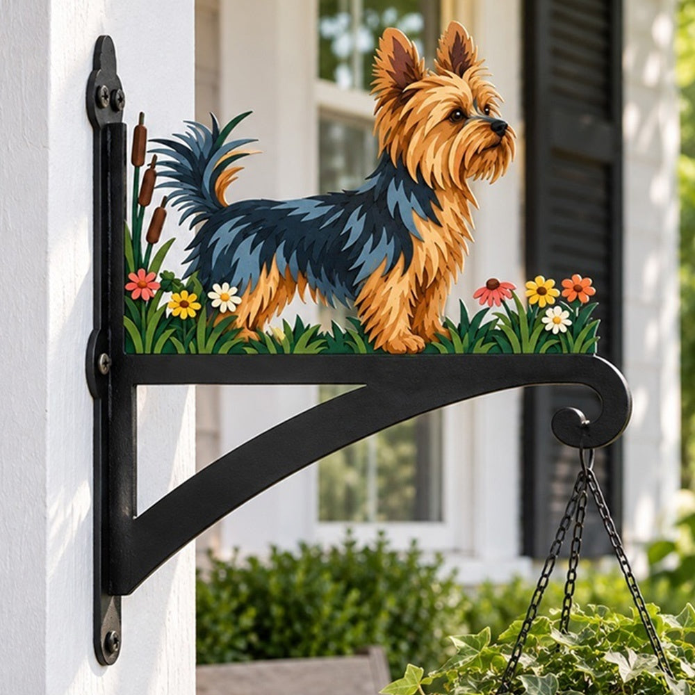 Hanging Basket Bracket – Yorkshire Terrier