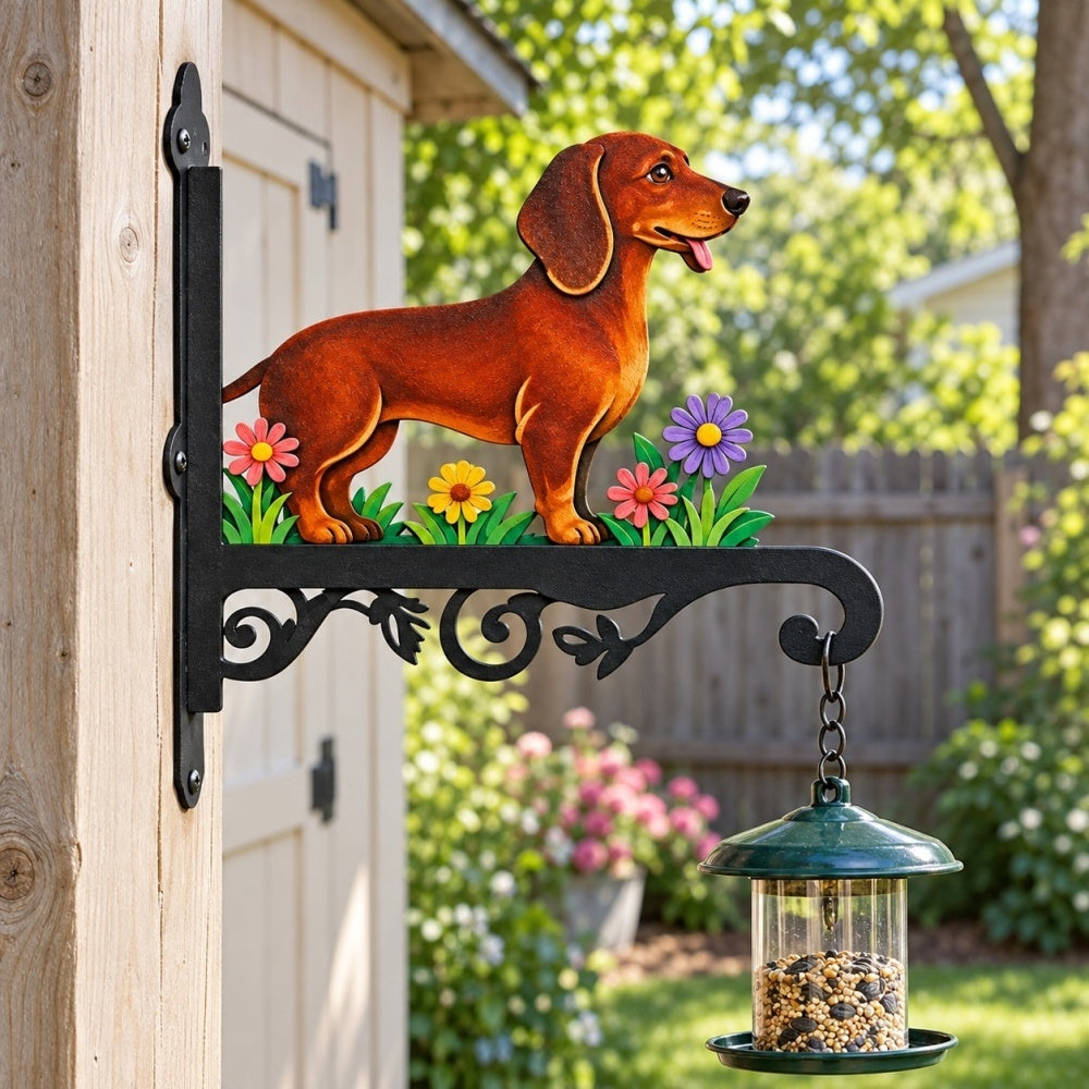 Hanging Basket Bracket – Dachshund