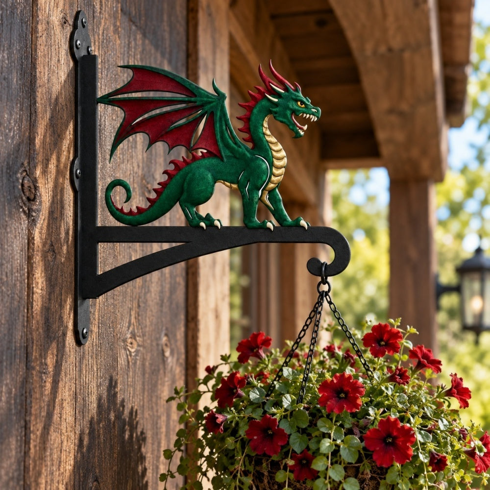 Hanging Basket Bracket – Dragon