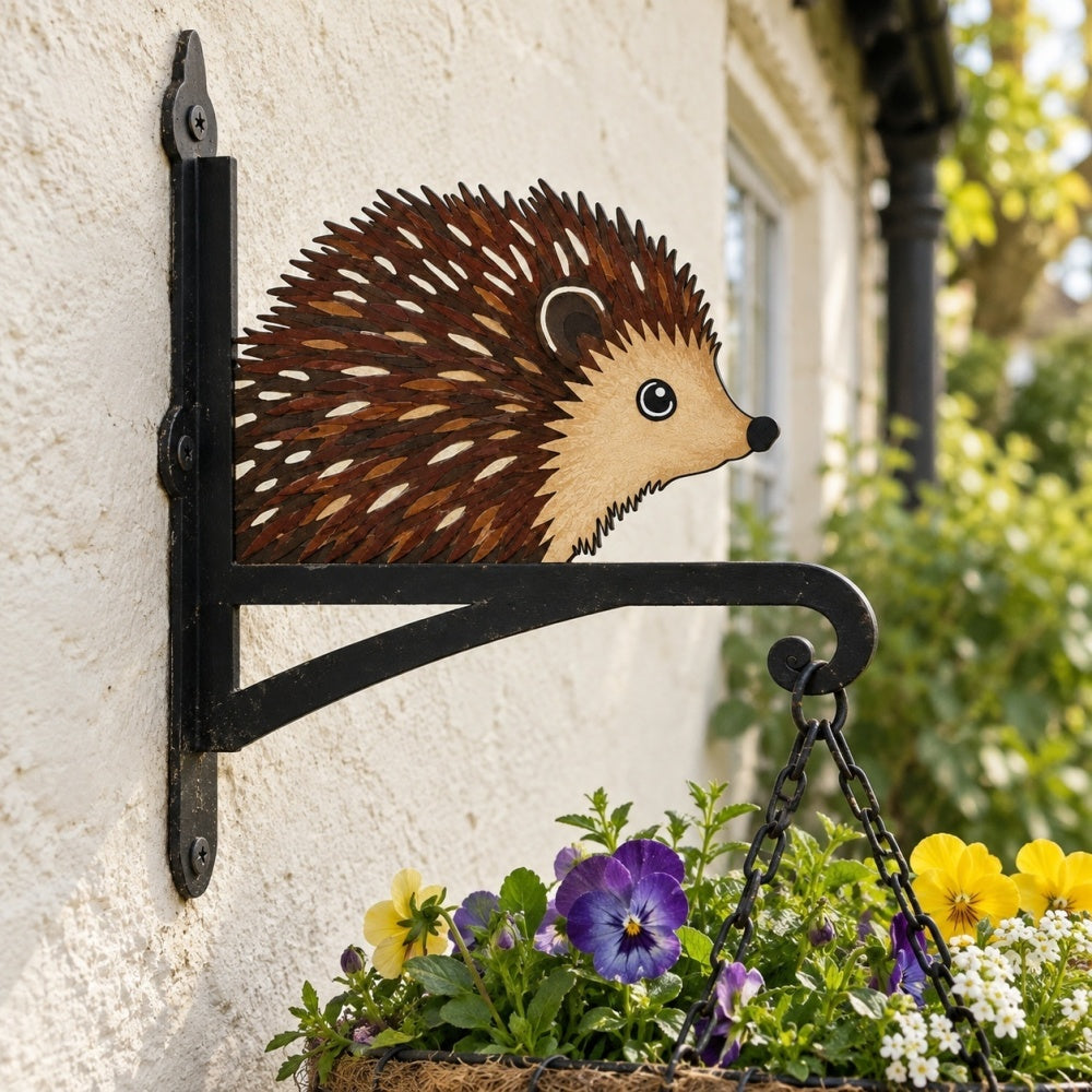 Hanging Basket Bracket – Hedgehog