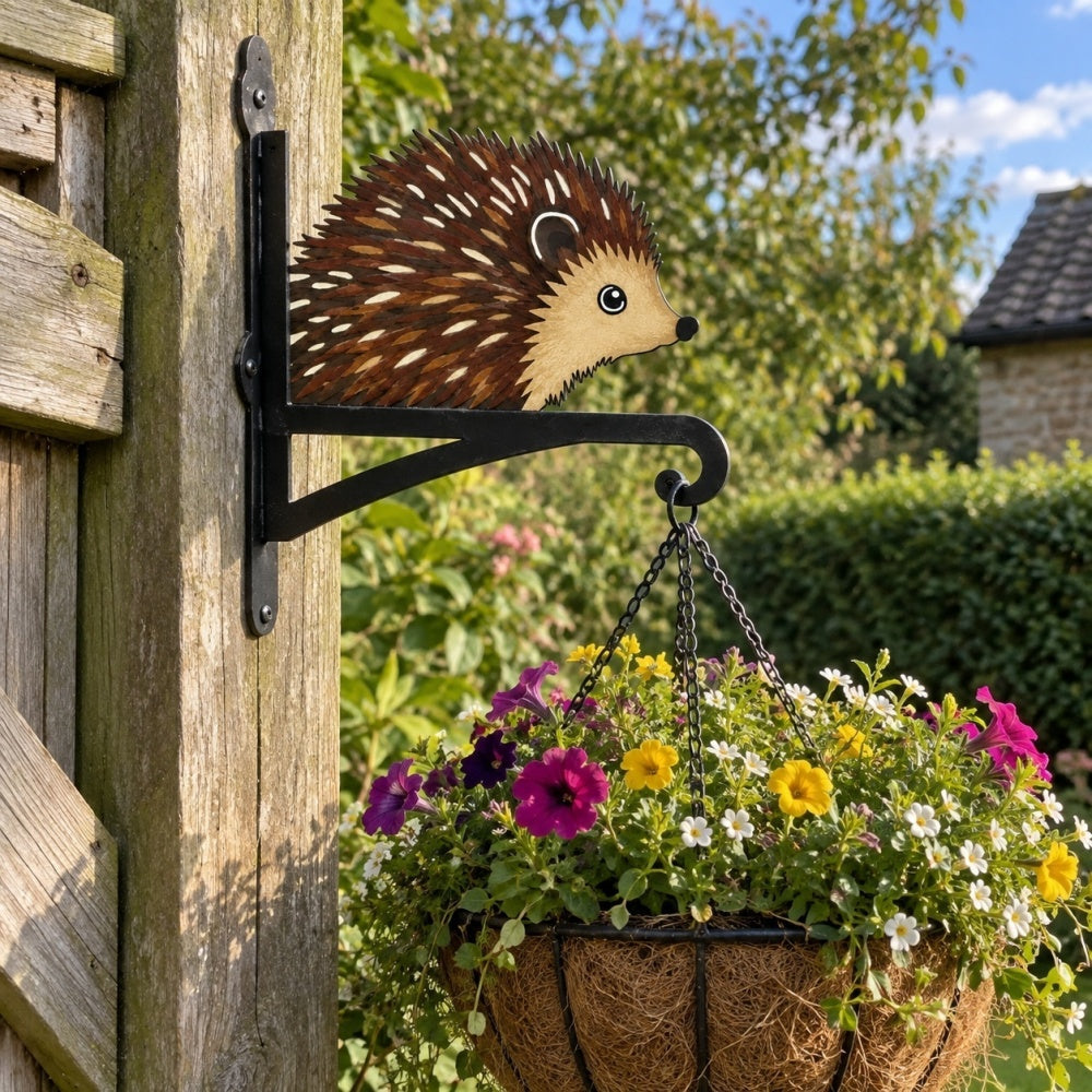 Hanging Basket Bracket – Hedgehog