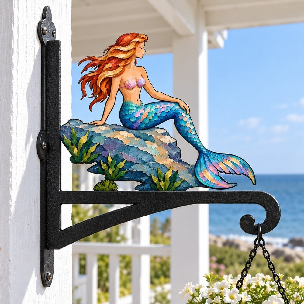 Hanging Basket Bracket – Beautiful Mermaid