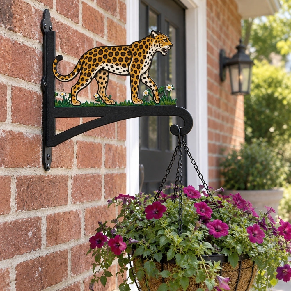 Hanging Basket Bracket – Leopard