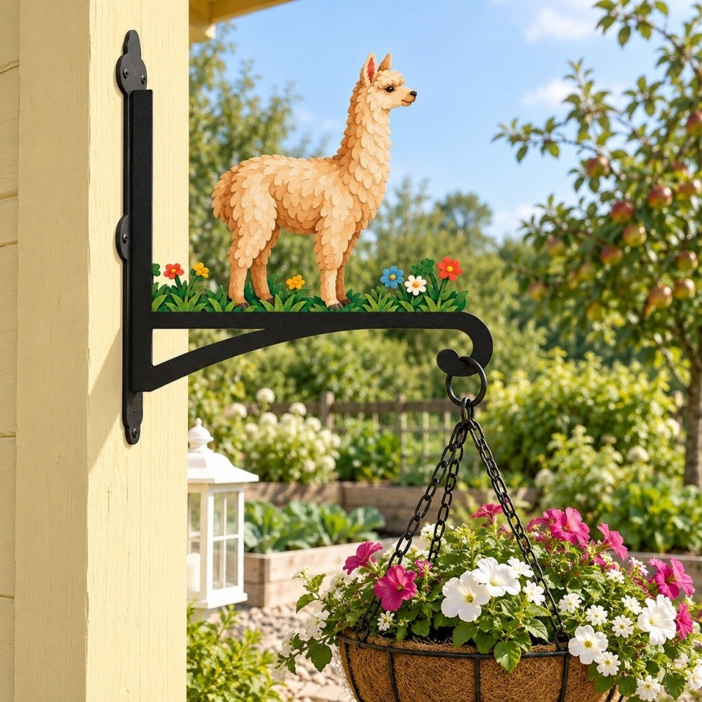Hanging Basket Bracket – Alpaca Llama
