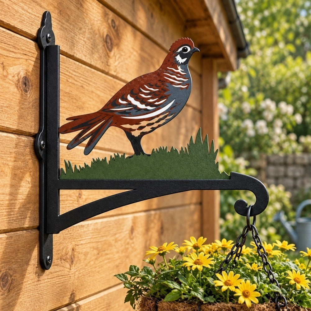 Hanging Basket Bracket – Pheasant Bird