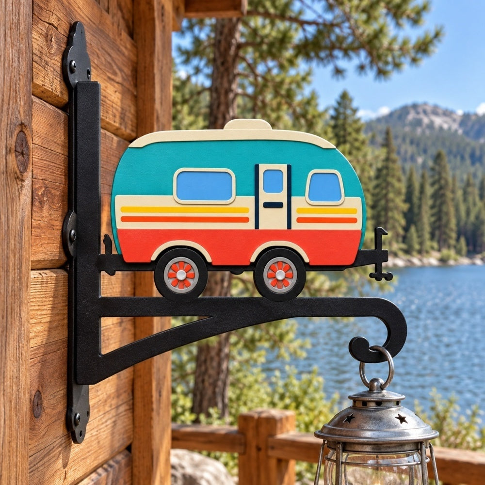 Hanging Basket Bracket – Vintage Camper