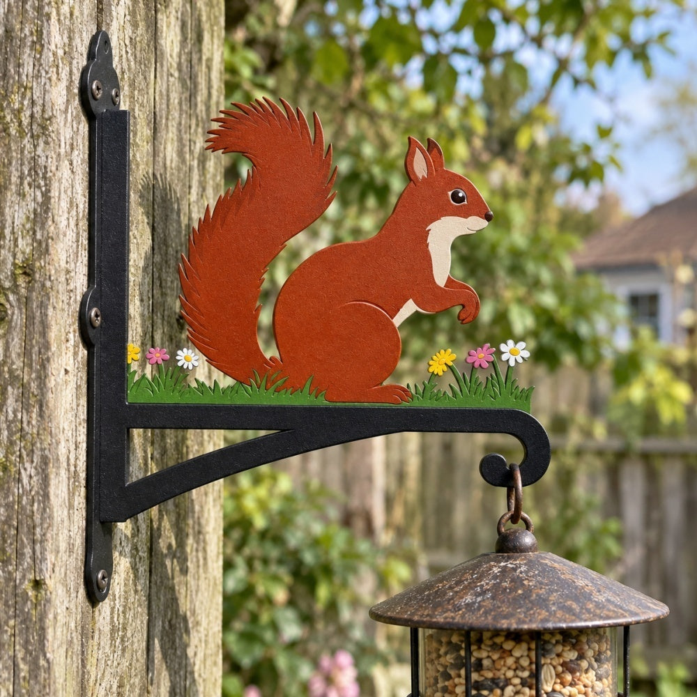 Hanging Basket Bracket – Squirrel