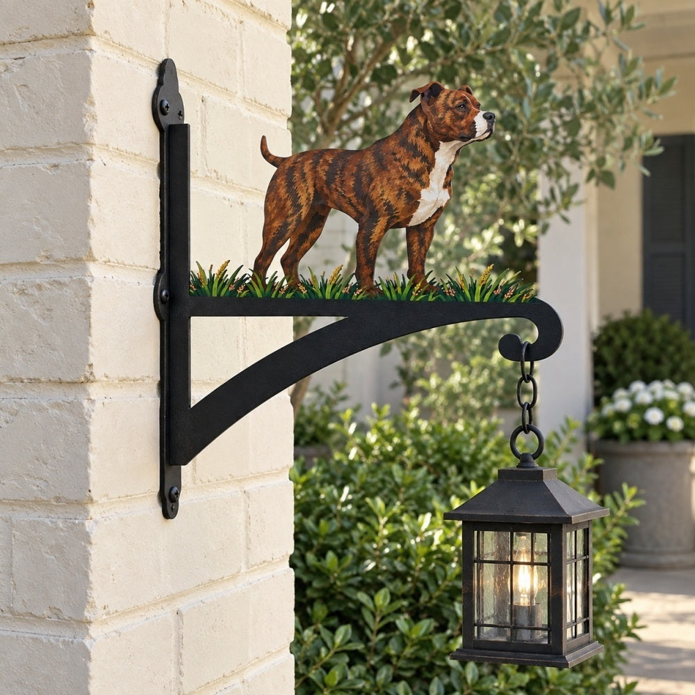 Hanging Basket Bracket – Staffordshire Bull Terrier