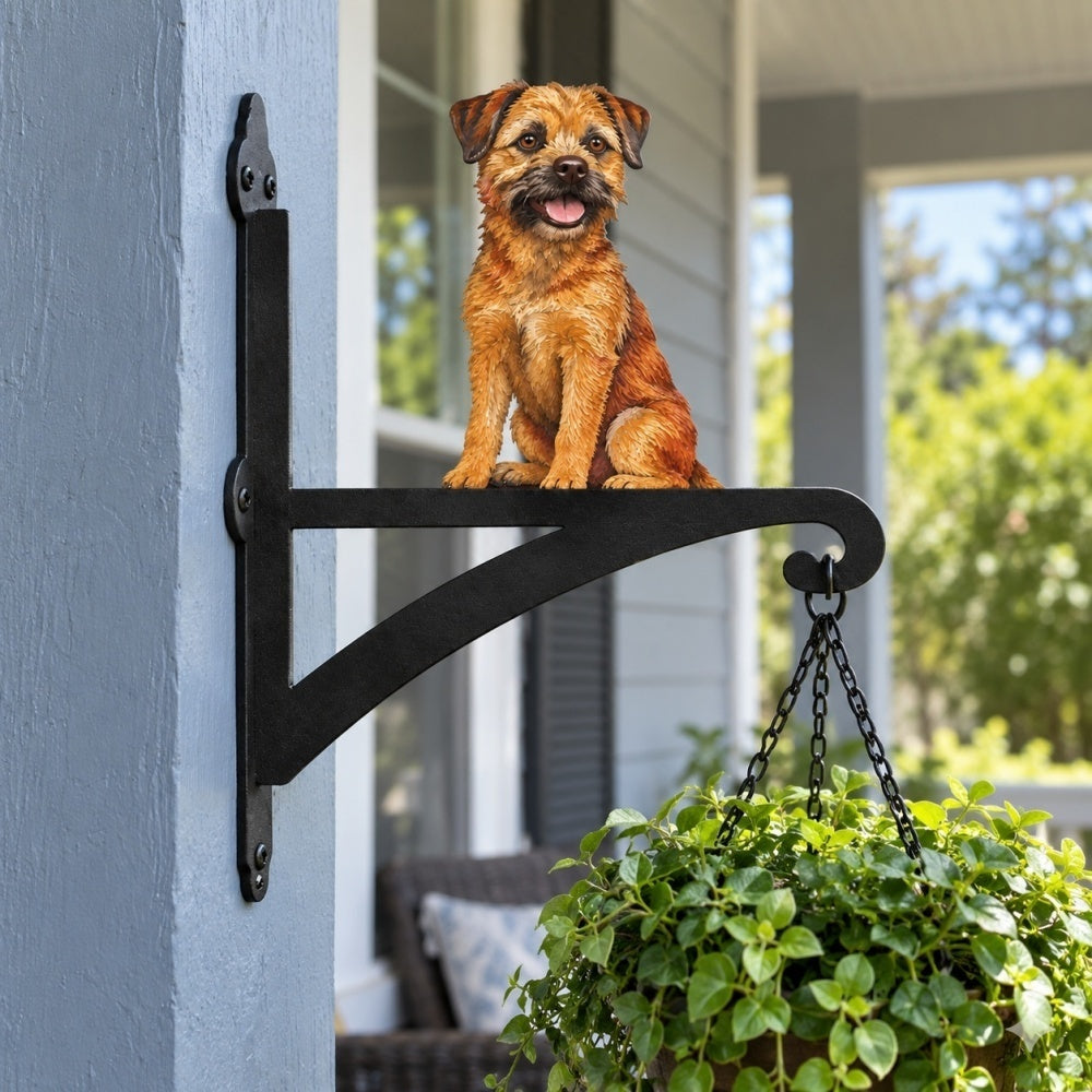 Hanging Basket Bracket – Border Terrier