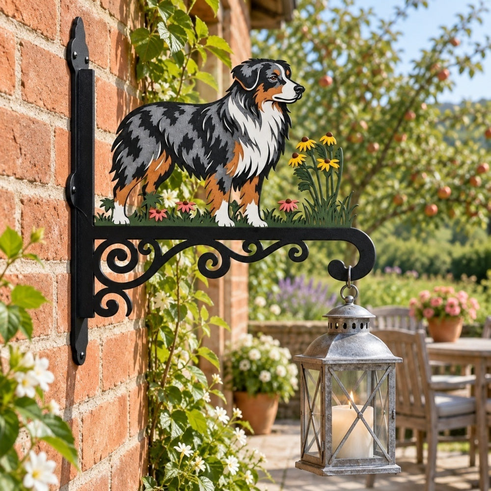 Hanging Basket Bracket – Australian Shepherd