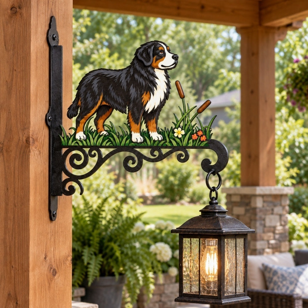 Hanging Basket Bracket – Bernese Mountain Dog