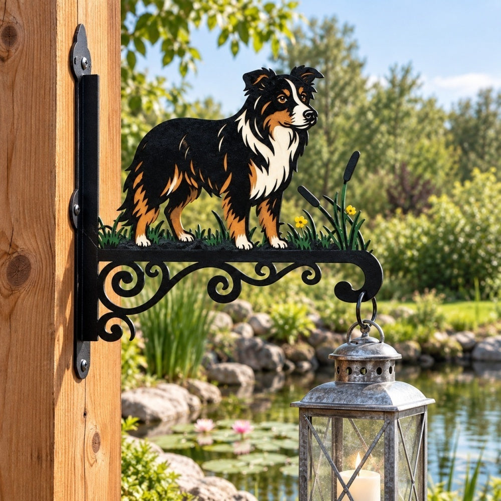 Hanging Basket Bracket – Border Collie