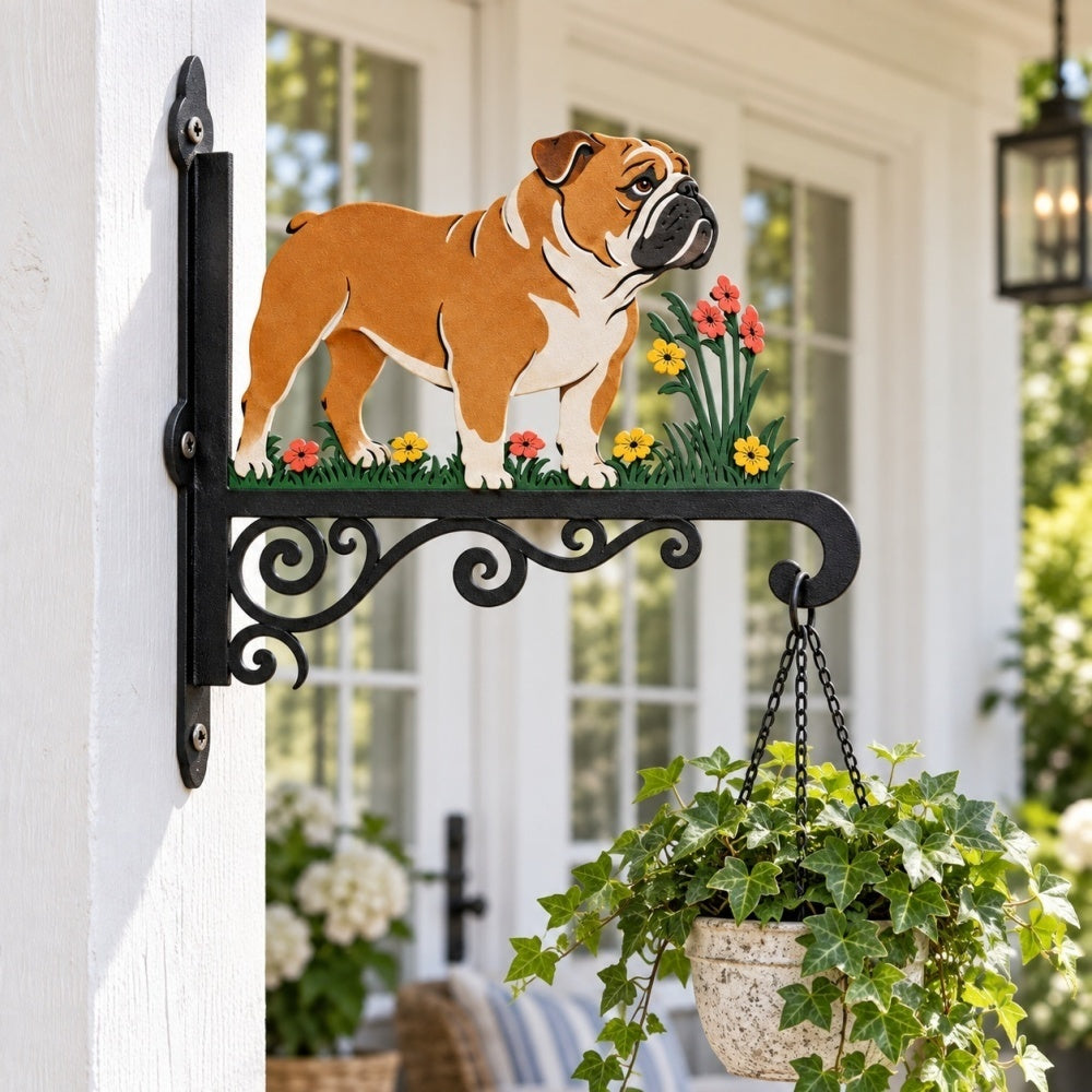 Hanging Basket Bracket – English Bulldog