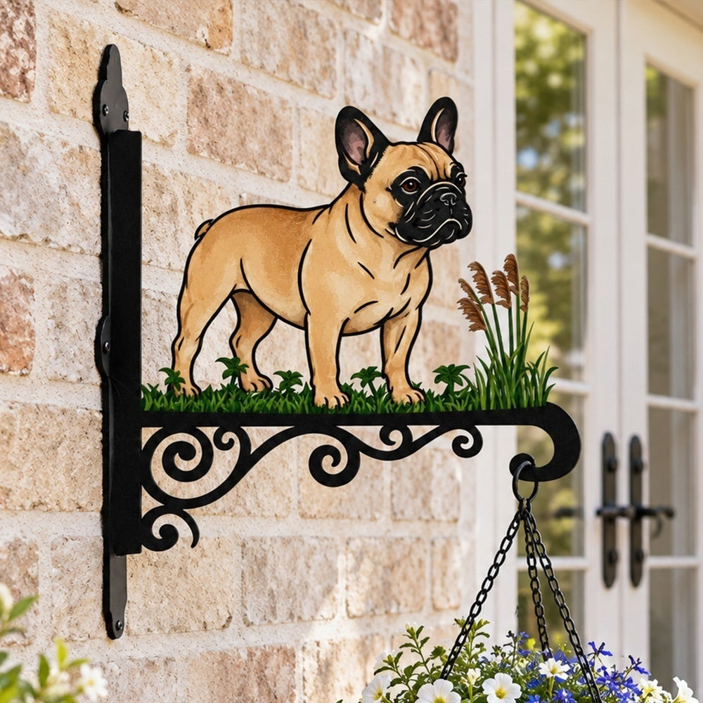 Hanging Basket Bracket – French Bulldog