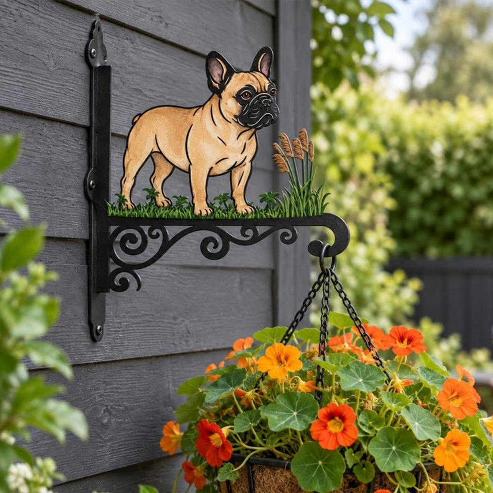 Hanging Basket Bracket – French Bulldog