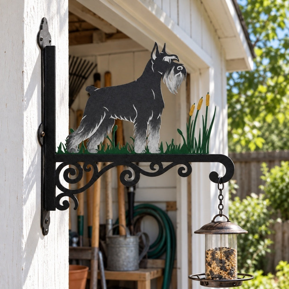 Hanging Basket Bracket – Scottish Terrier