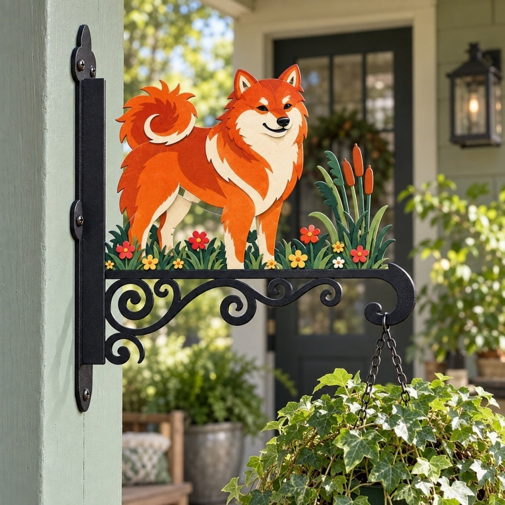 Hanging Basket Bracket – Icelandic Sheepdog