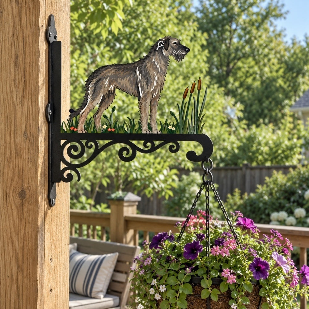 Hanging Basket Bracket – Irish Wolfhound
