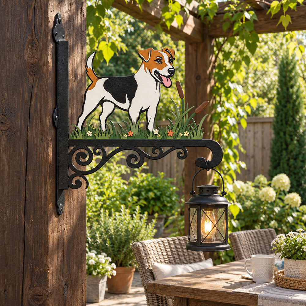 Hanging Basket Bracket – Jack Russell Terrier