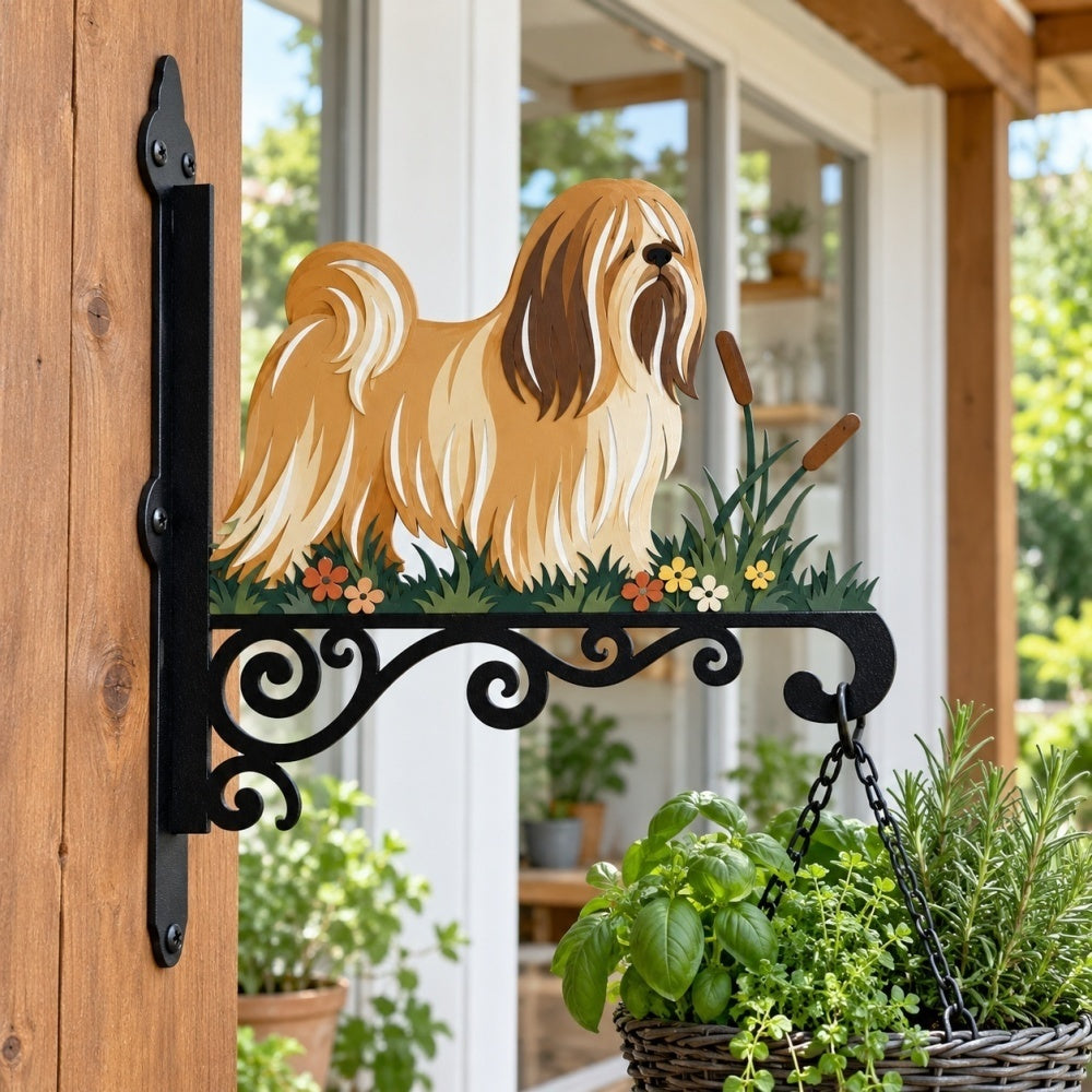 Hanging Basket Bracket – Lhasa Apso