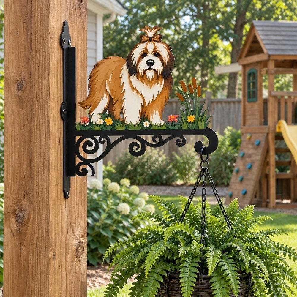 Hanging Basket Bracket – Old English Sheepdog