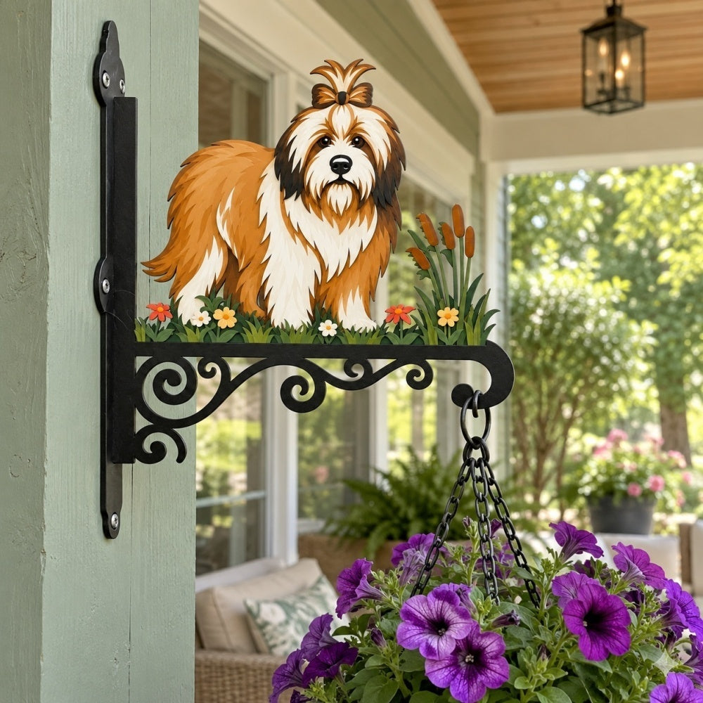 Hanging Basket Bracket – Old English Sheepdog