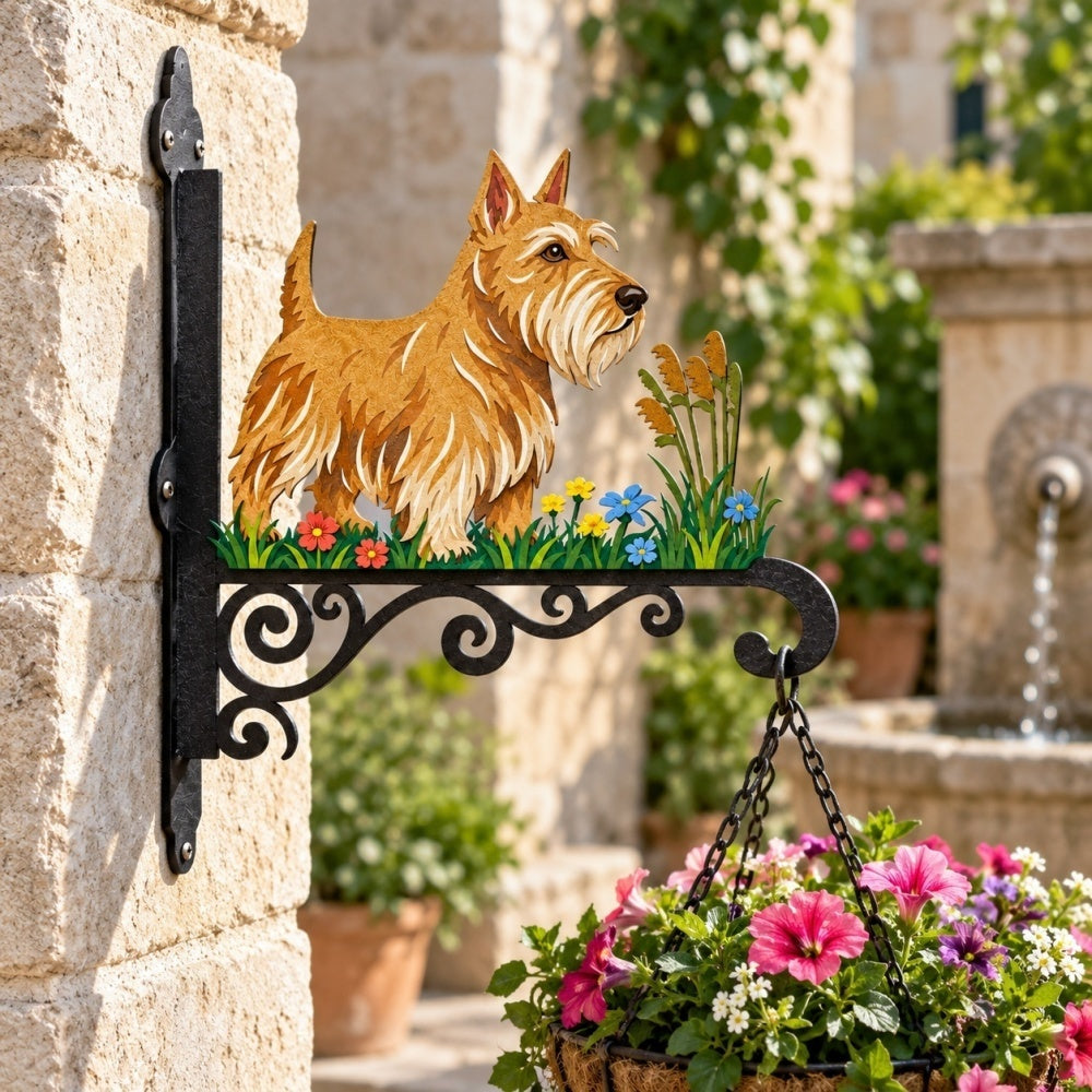 Hanging Basket Bracket – Scottish Terrier