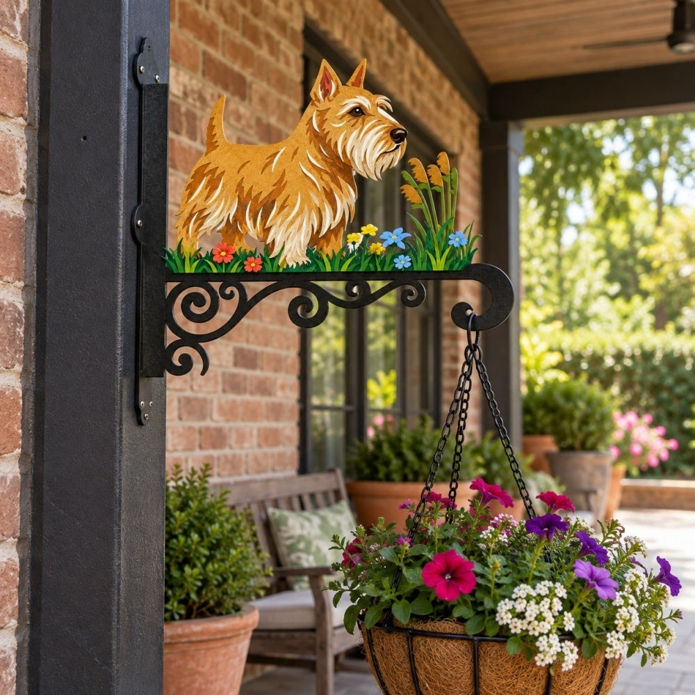 Hanging Basket Bracket – Scottish Terrier