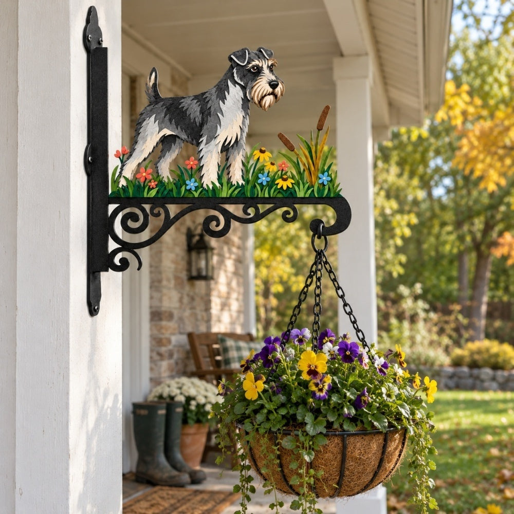 Hanging Basket Bracket – Soft Coated Wheaten Terrier