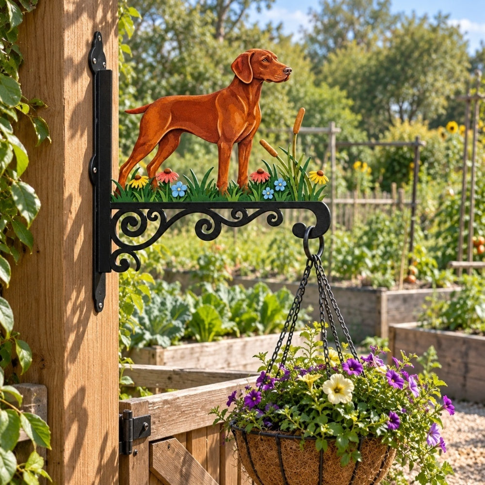 Hanging Basket Bracket – Weimaraner