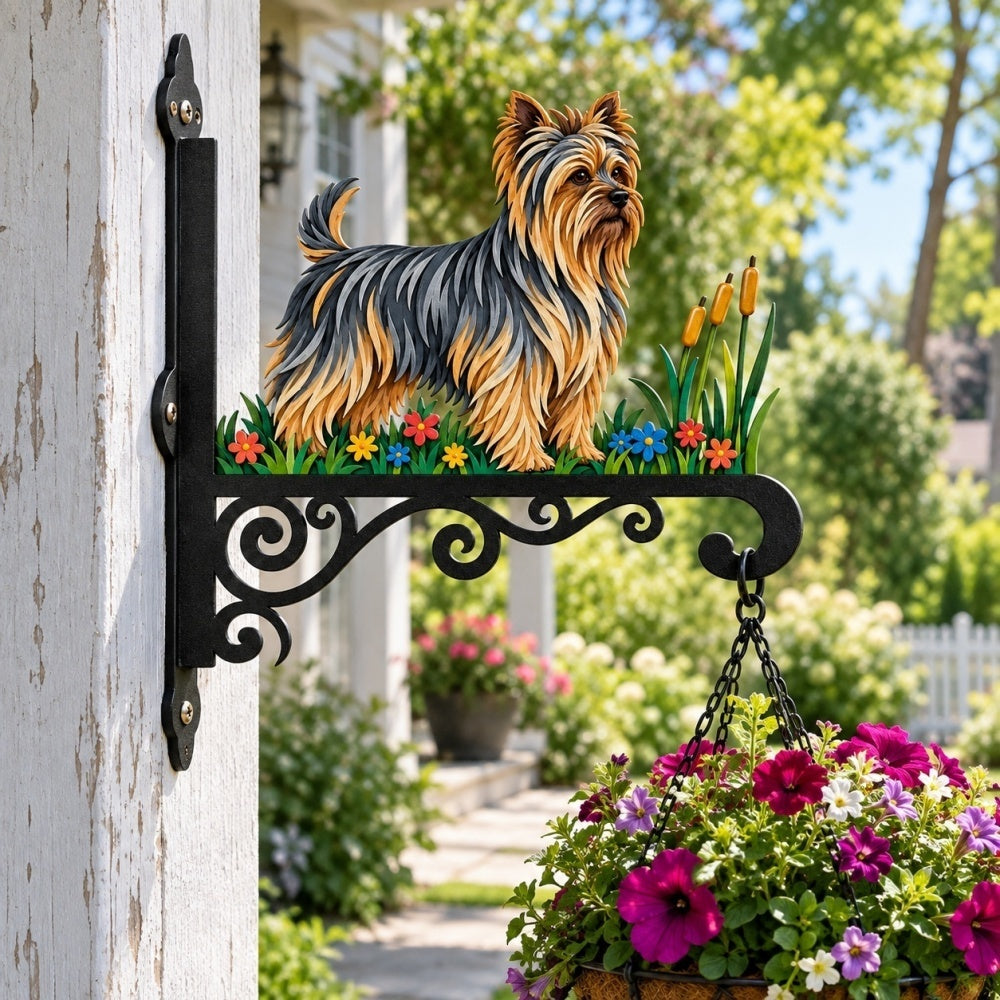 Hanging Basket Bracket – Yorkshire Terrier