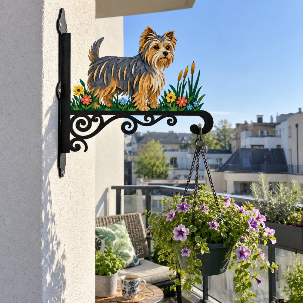 Hanging Basket Bracket – Yorkshire Terrier