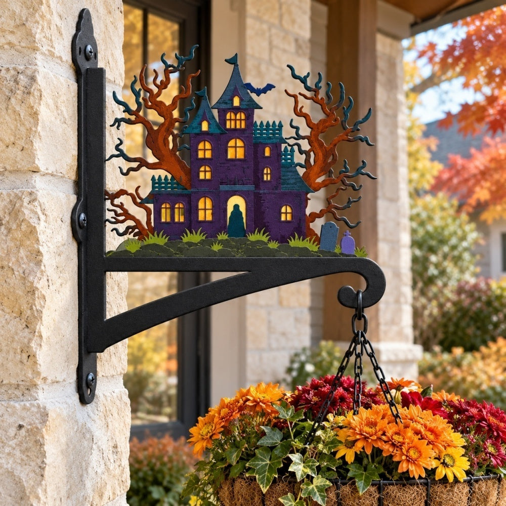 Hanging Basket Bracket – Haunted House