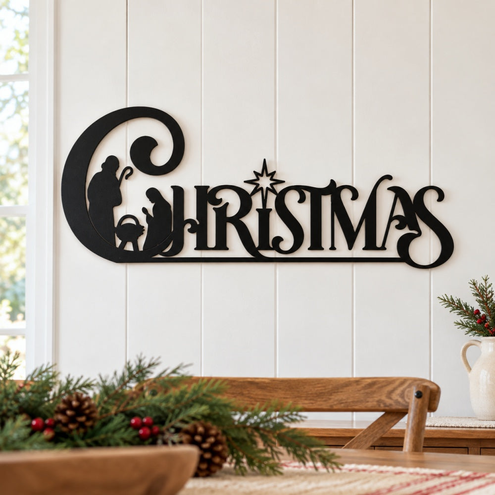 Metal Wall Art - Christmas