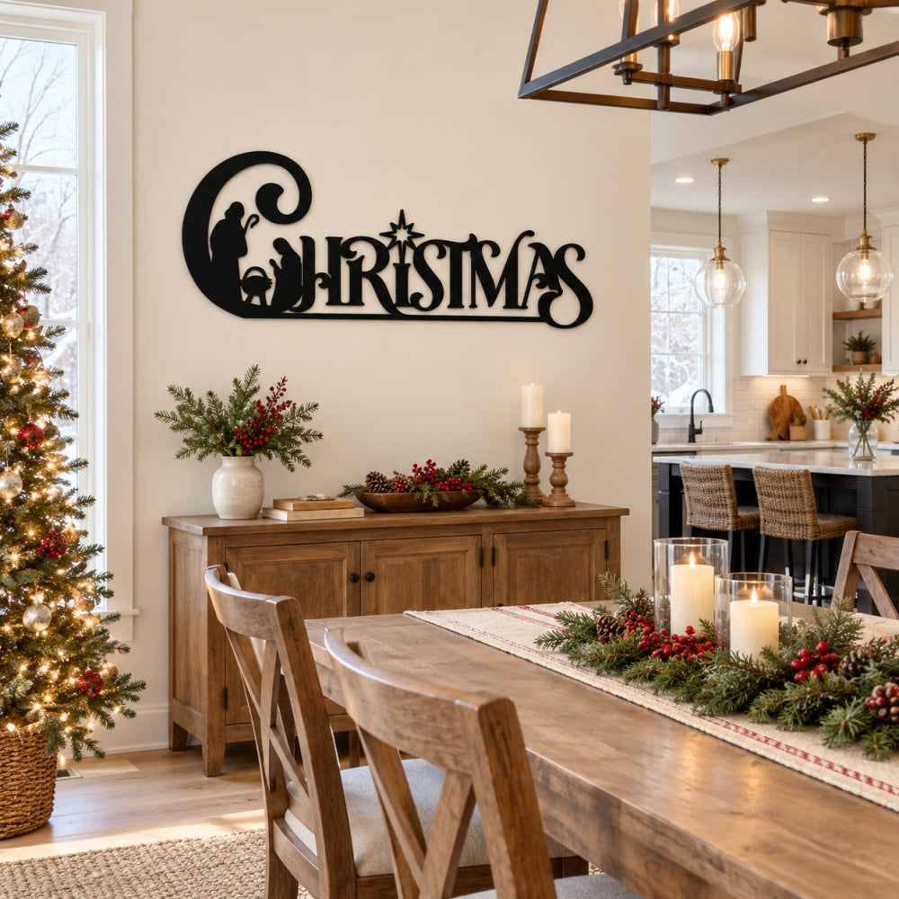 Metal Wall Art - Christmas