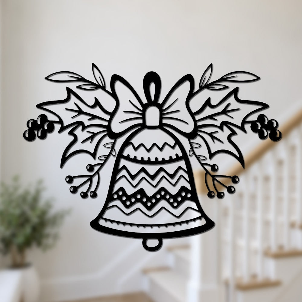 Metal Wall Art - Christmas Bell