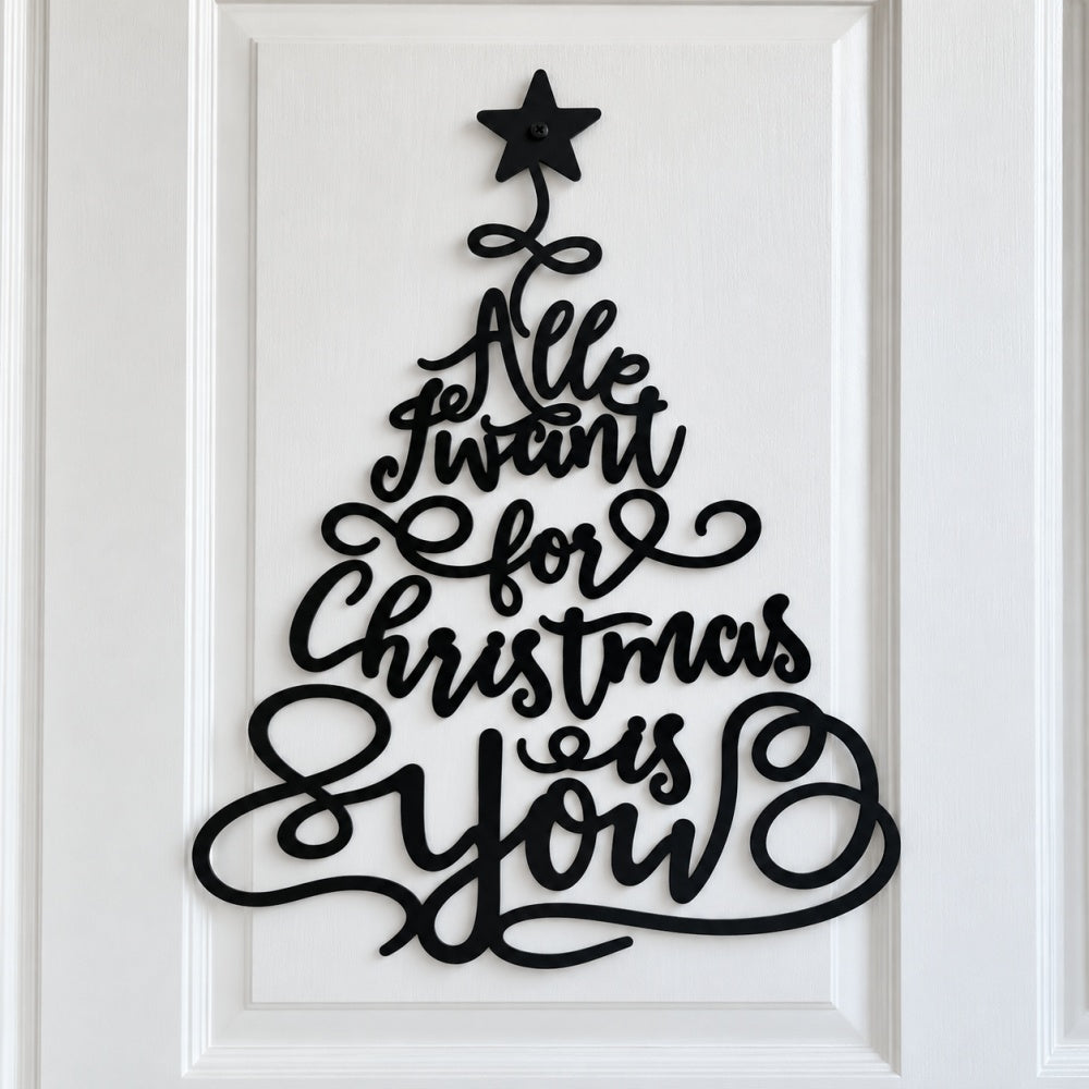 Metal Wall Art - Christmas Tree