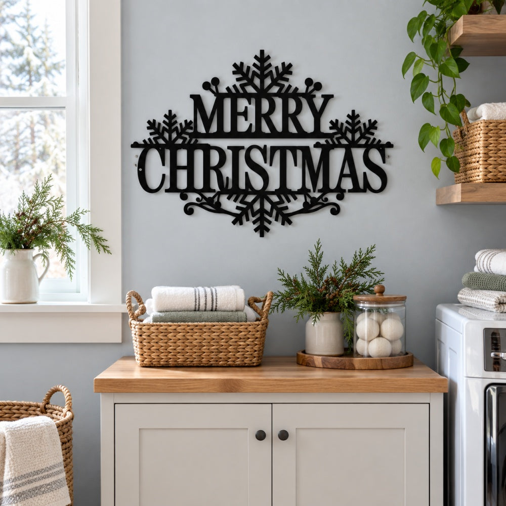 Metal Wall Art - Merry Christmas