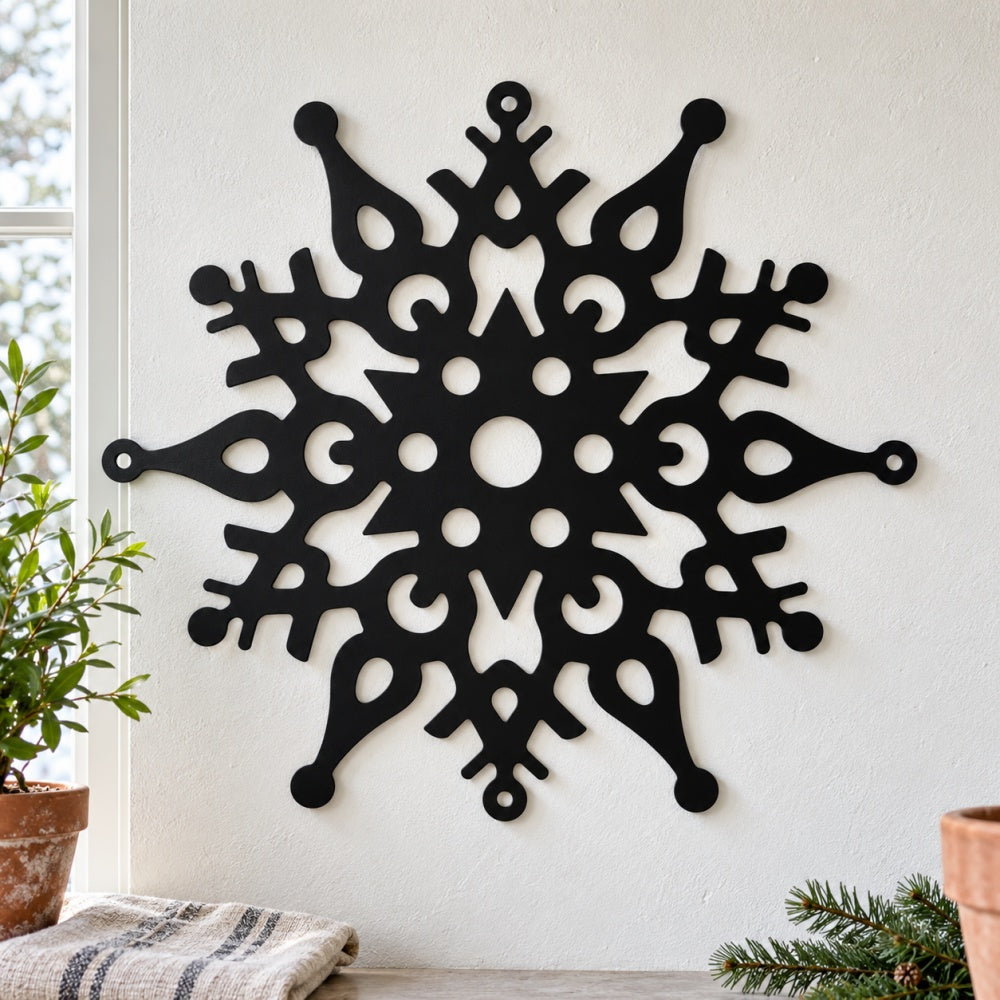 Metal Wall Art - Snowflake
