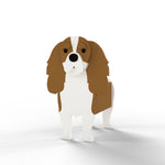 Full-body view of the Cavalier King Charles Spaniel dog planter