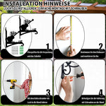 Guitar with music notes metal hanging basket bracket mounted on outdoor wall for plant decoration
