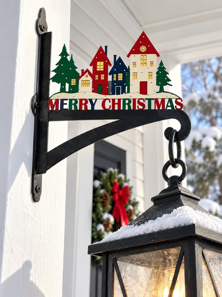 Hanging Basket Bracket Customer Photo