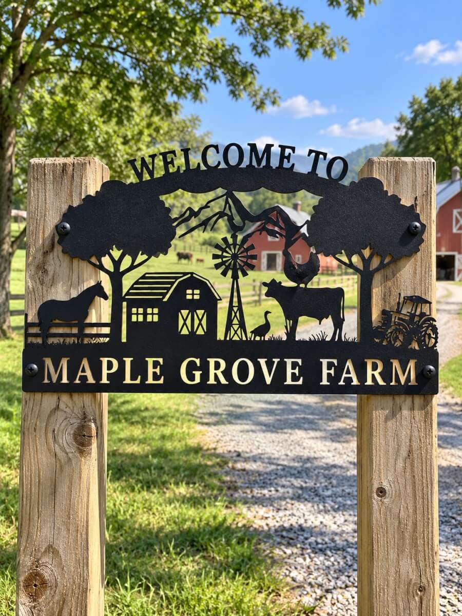 Personalized Metal Sign Customer Photo
